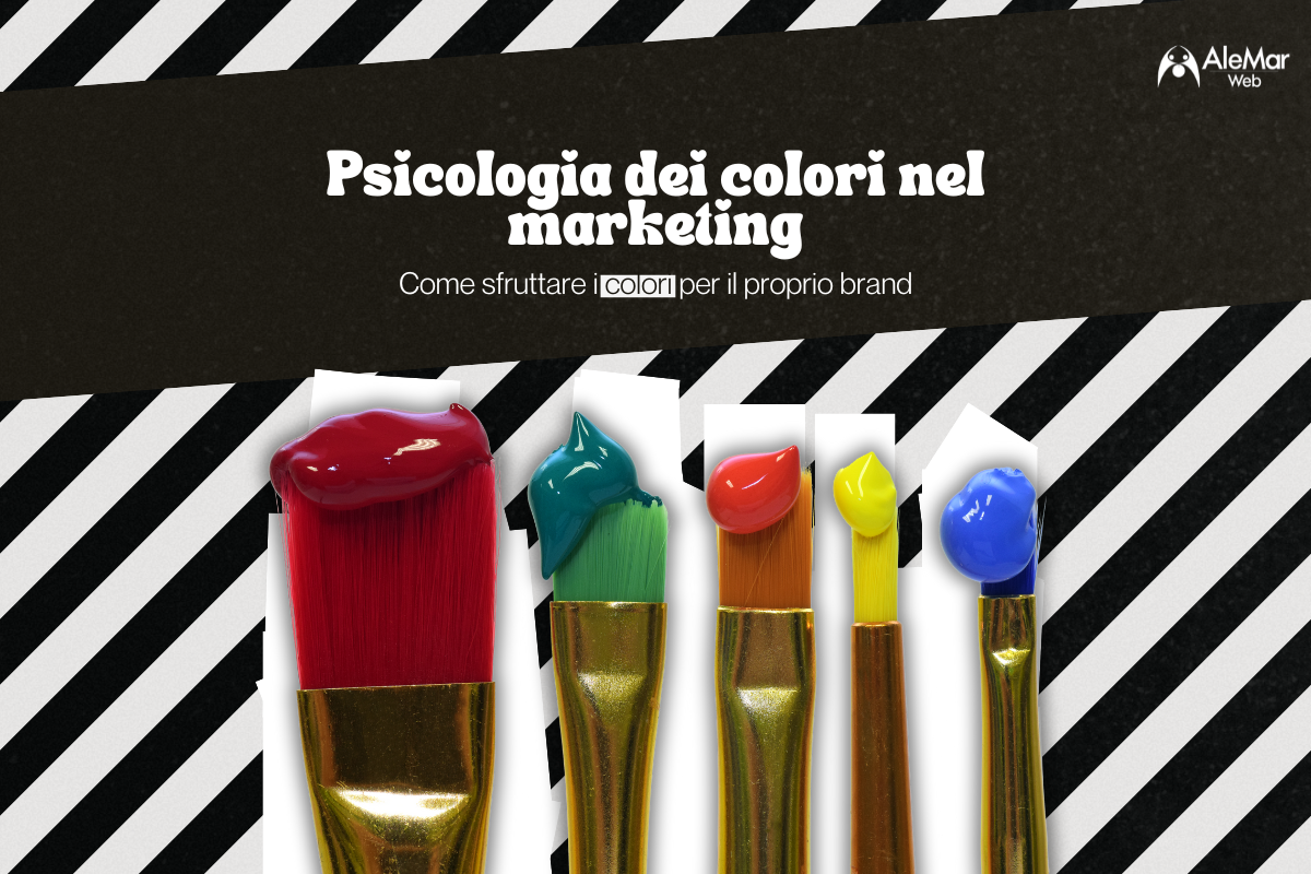 Psicologia dei colori nel marketing: come sfruttare i colori per il proprio brand